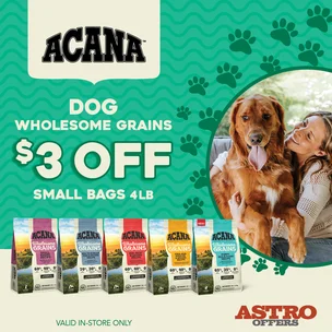 ACANA | $3.00 OFF S…