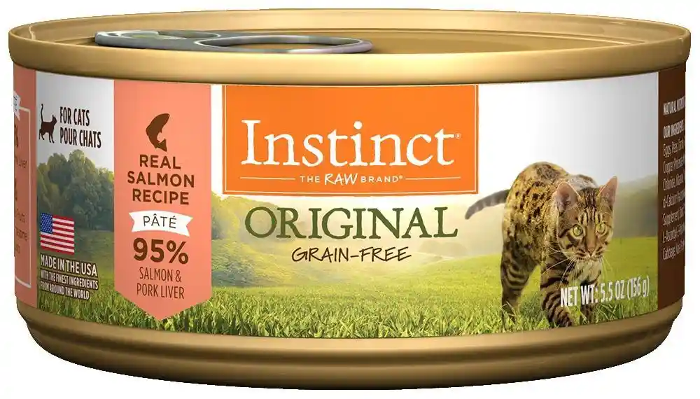 Instinct Grain Free Salmon Formula Canned Cat Food 5.5-oz