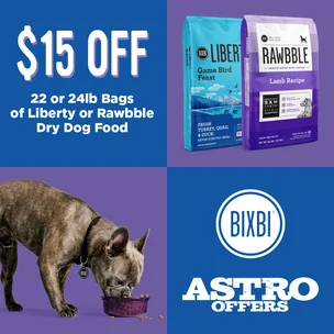 BIXBI | $15.00 OFF …