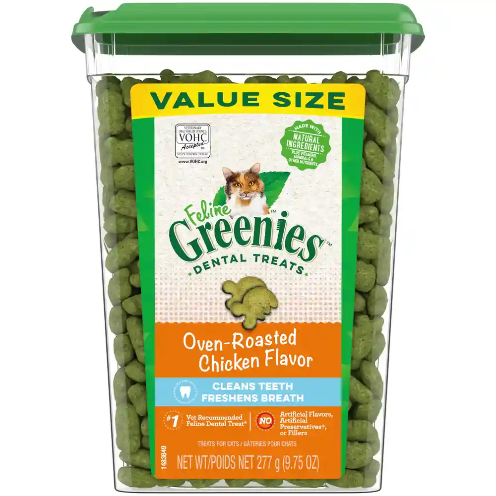 FELINE GREENIE CHICKEN 9.75OZ