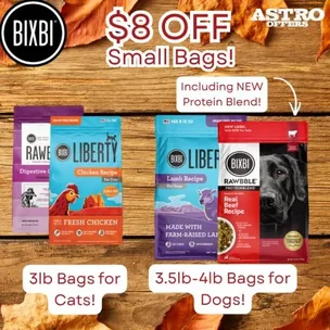 BIXBI | $8.00 OFF S…